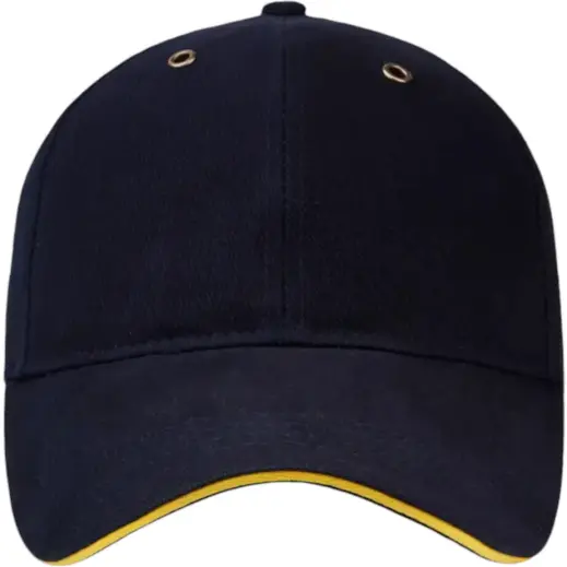 FWRD Classic Sandwich Cap Navy-Yellow Front